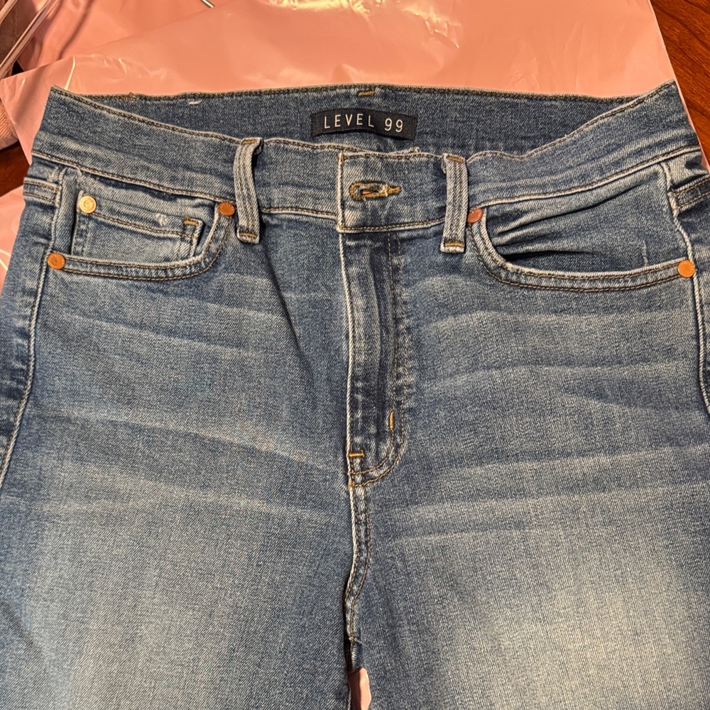Level 99 High Rise Denim Jeans